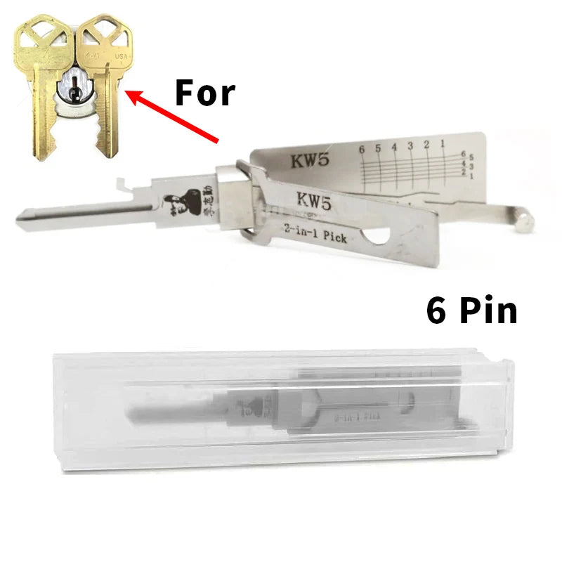 Precision 2-in-1 Locksmith Pick Tool