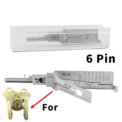 Precision 2-in-1 Locksmith Pick Tool