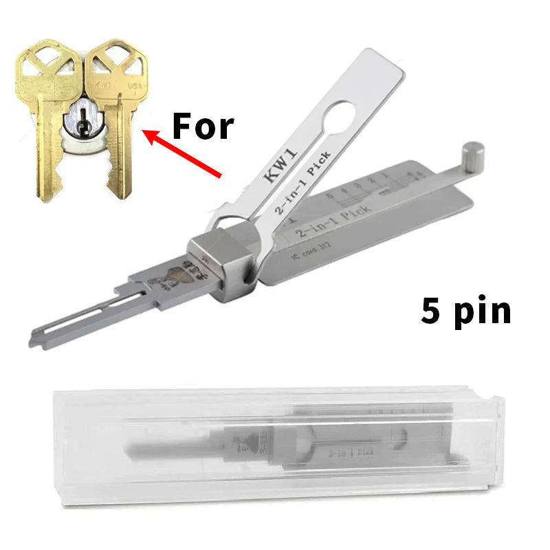 Precision 2-in-1 Locksmith Pick Tool
